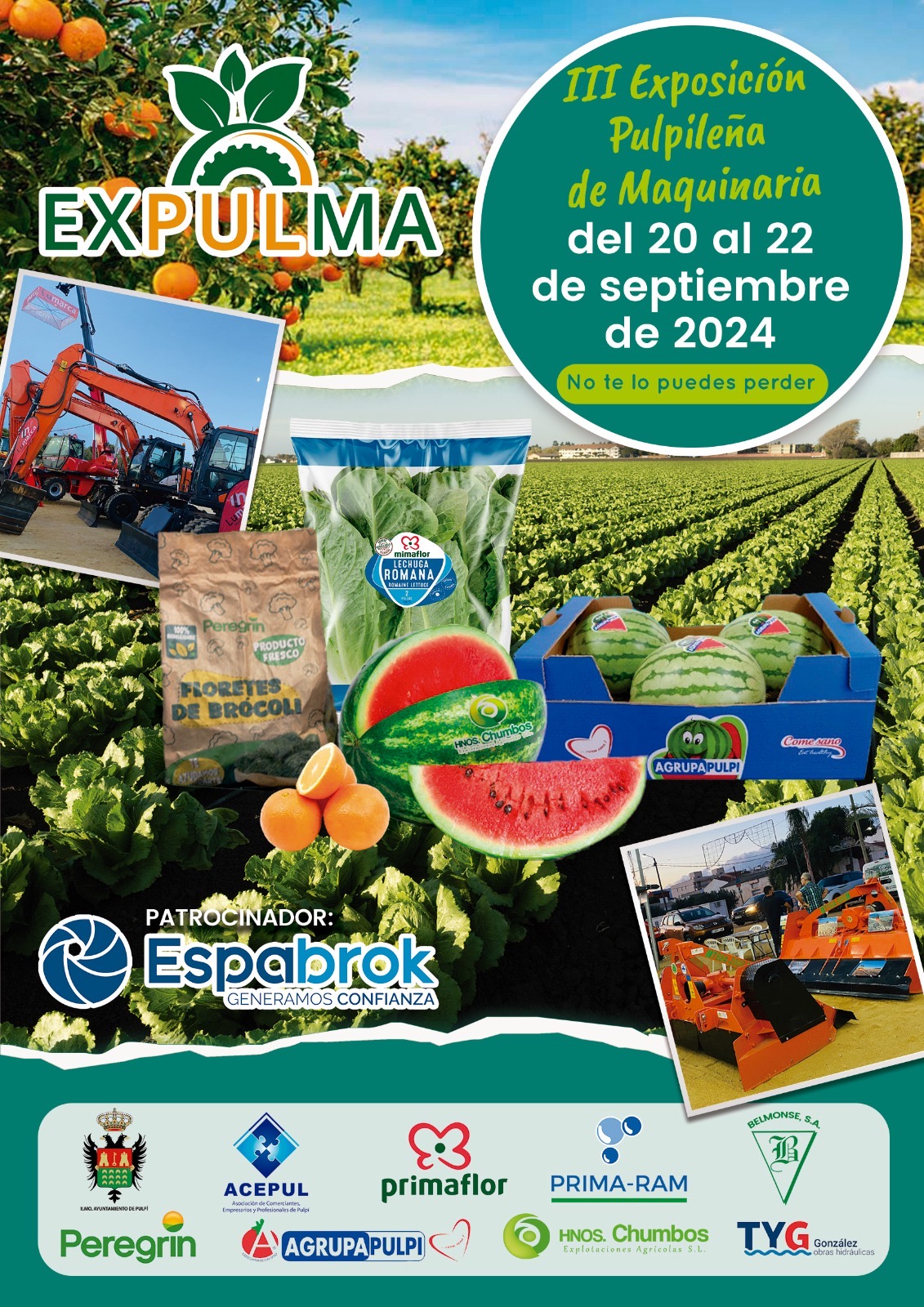 Pulpí  celebrará la III Edición de la Feria “EXPULMA 2024” los días 20, 21 y 22 de septiembre en la Caseta Municipal del Recinto Ferial 